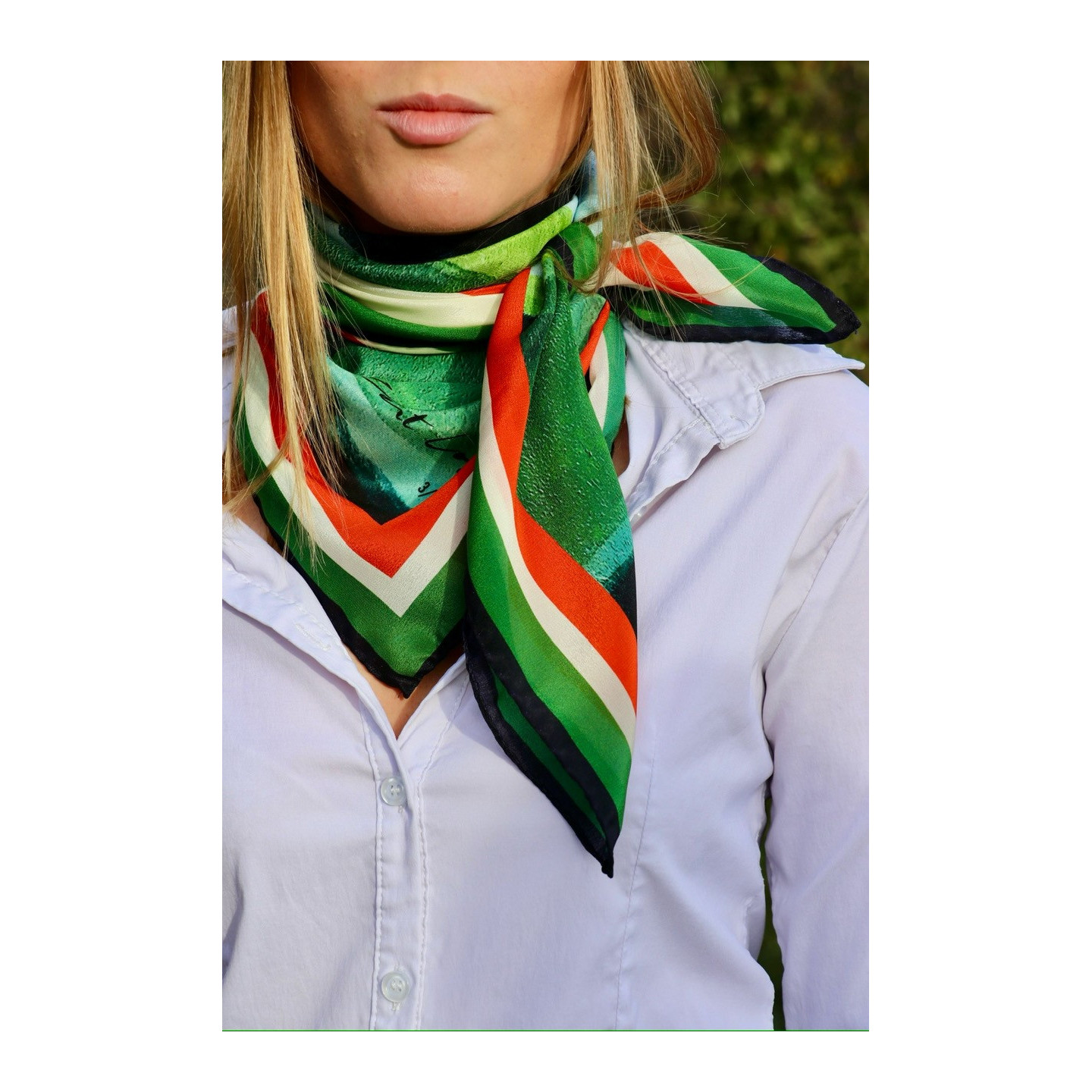 Foulard 100% seta, made in Como - Serie Limitata