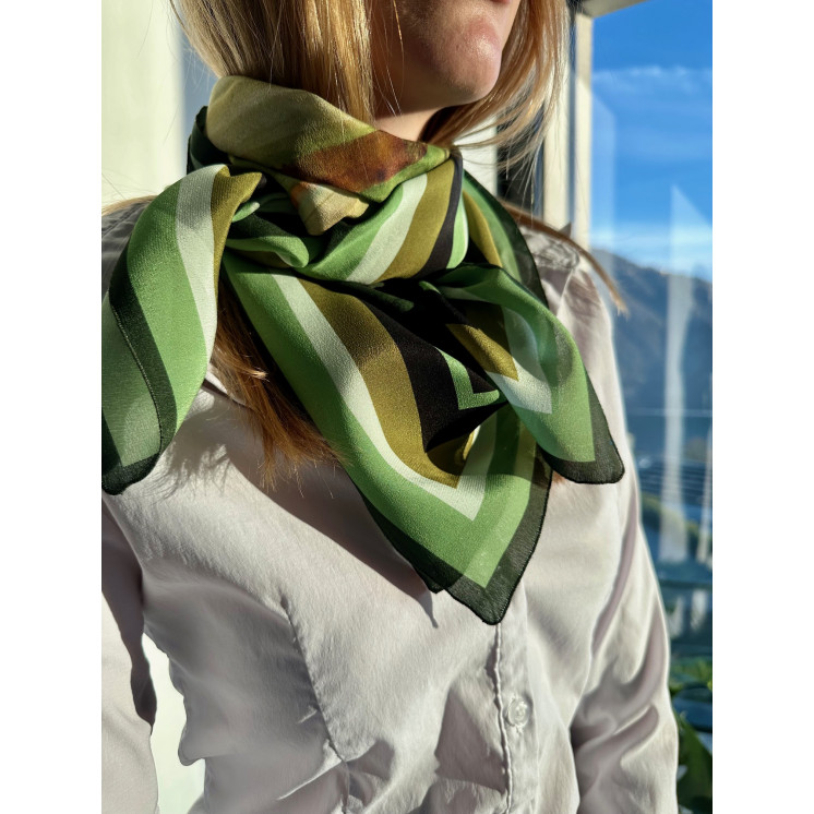 Foulard 100% seta, made in Como - Serie Limitata