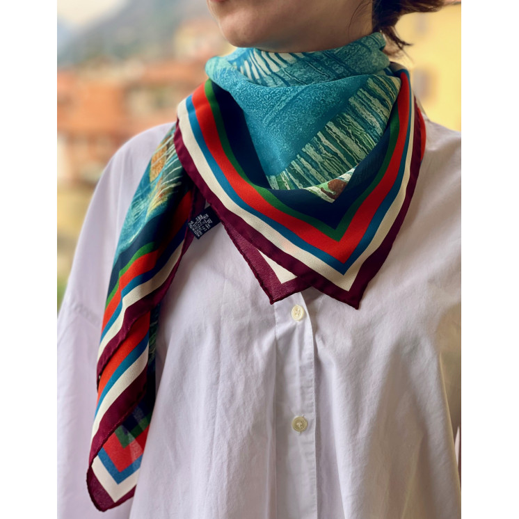 Foulard 100% seta, made in Como - Serie Limitata