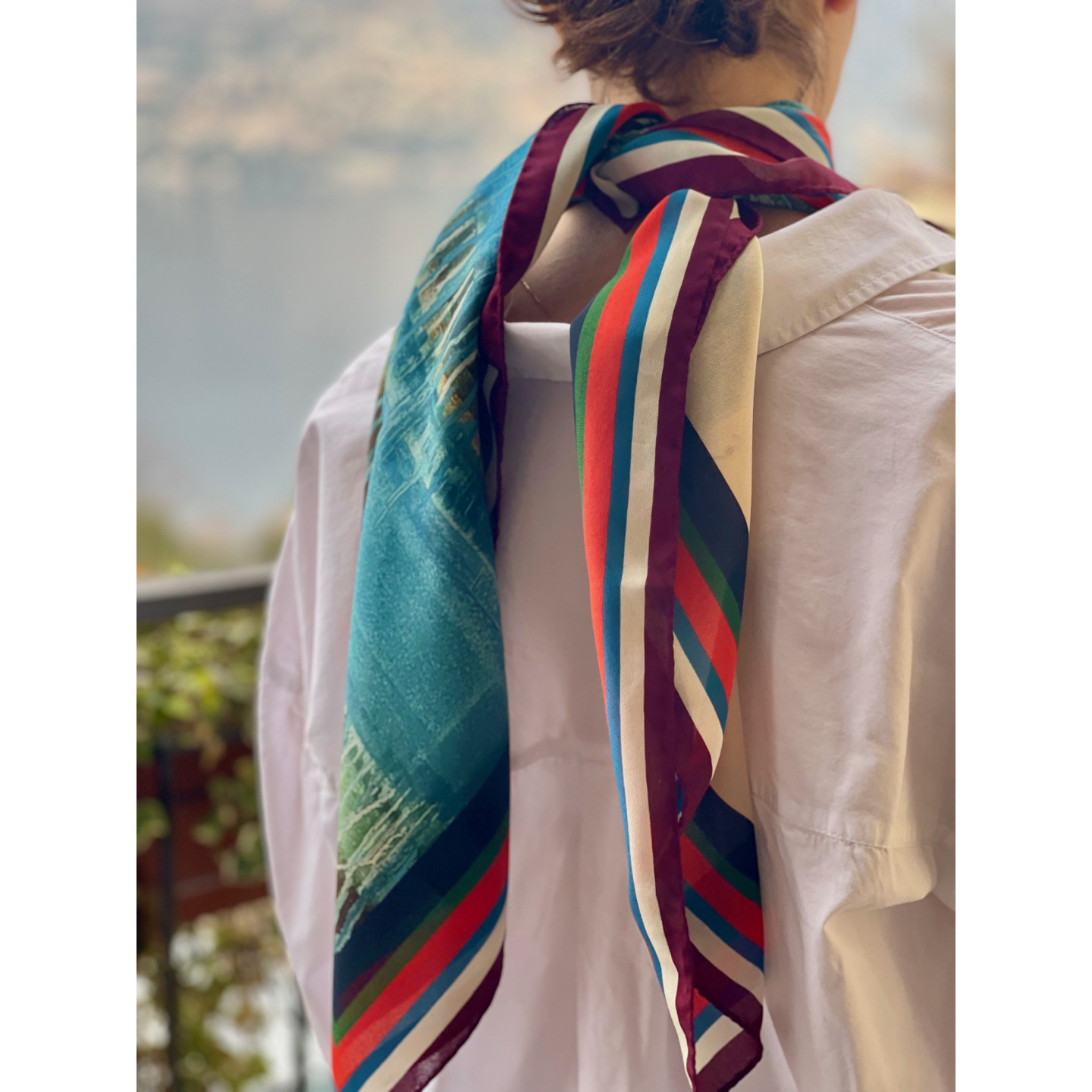 Foulard 100% seta, made in Como - Serie Limitata