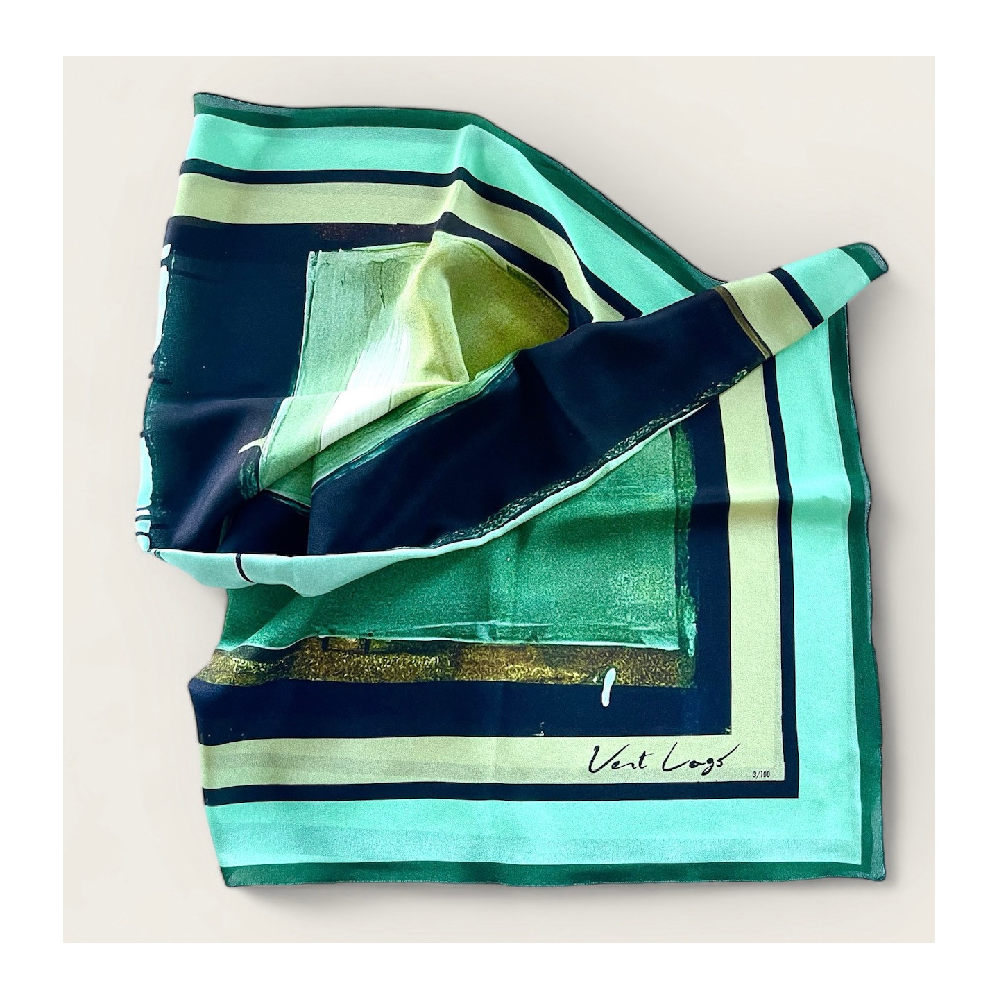 Foulard 100% seta, made in Como - Serie Limitata