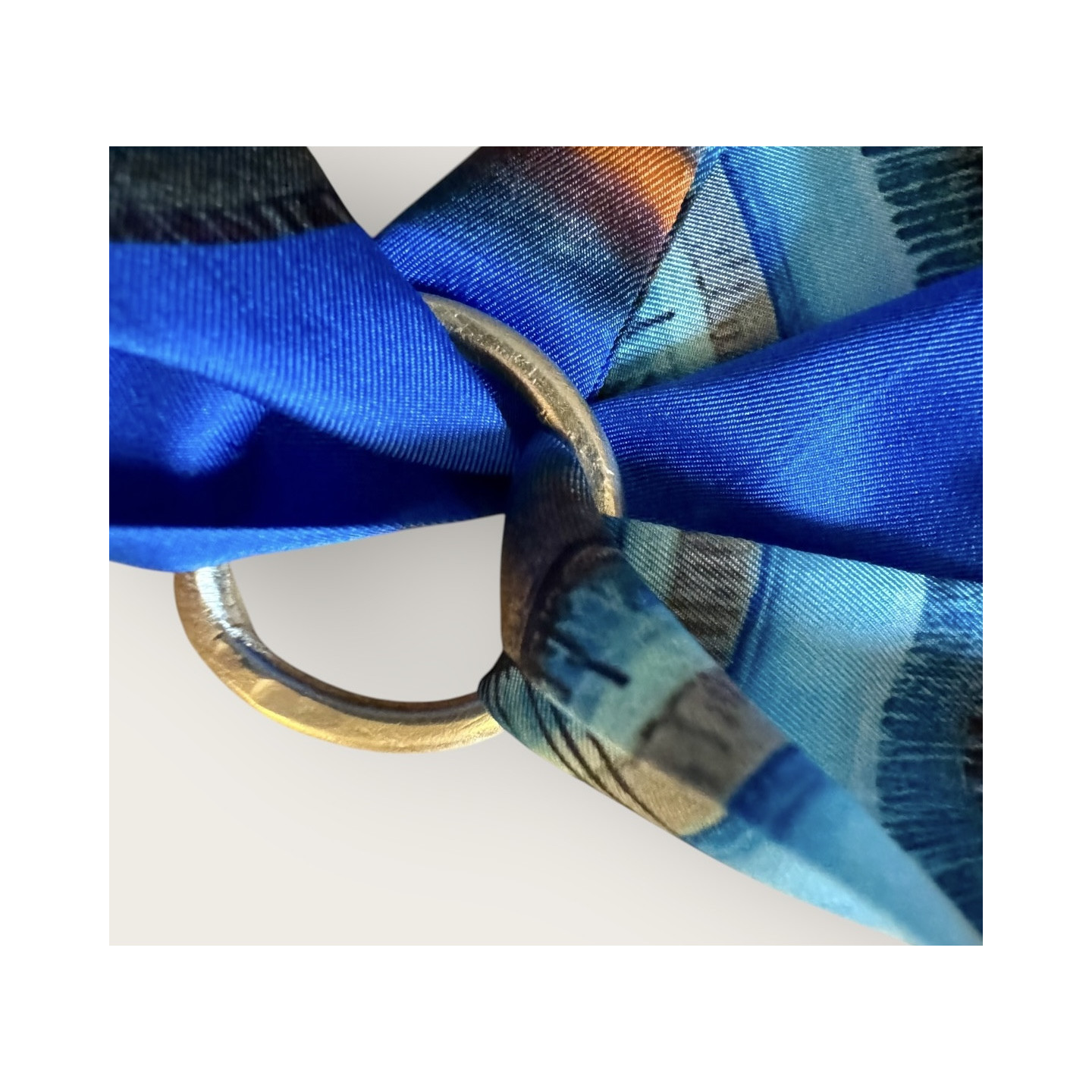 Bracelet 100% silk twill, made in Como